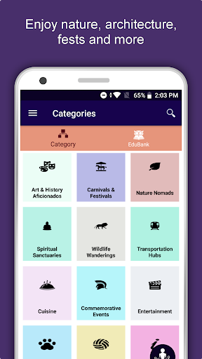 Android application Tucson Travel & Explore, Offli screenshort