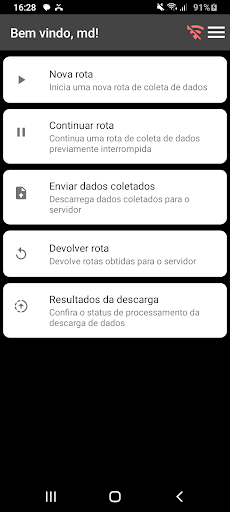 MDM Coletor Screen 2