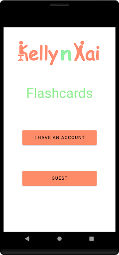 Android application KellynKai Flashcards screenshort