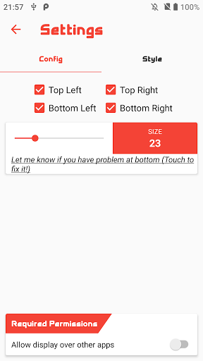Screen Frame - Customize edge screen