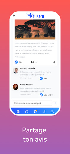 Turaco — social Centrafricain Screen 3