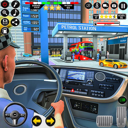 Real Coach Bus Simulator Games 1 Icon