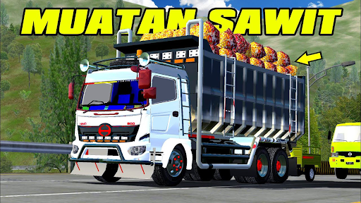 Truck Bos Sawit BUSSID Screenshot 1 - AppWisp.com
