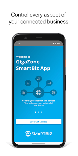 Android application GigaZone SmartBiz screenshort