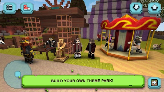 Theme Park Craft  Build  Ride Apk 2022 2