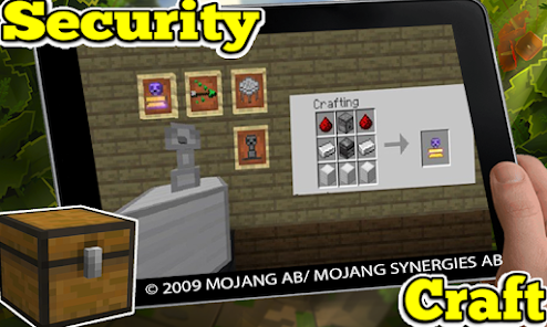 Captura de Pantalla 1 Mod Seguridad Artesanía MCPE android