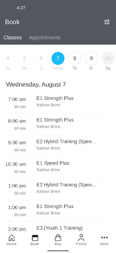 Ethos Performance Screen 2