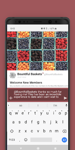 Screenshot of Bountiful Baskets
