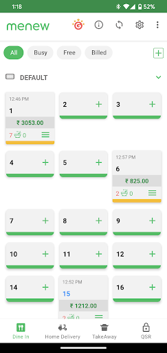 Menew POS - Global Screen 3