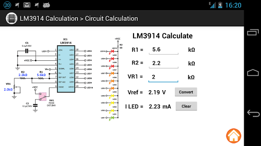 LM3914 Calculation Screen 2