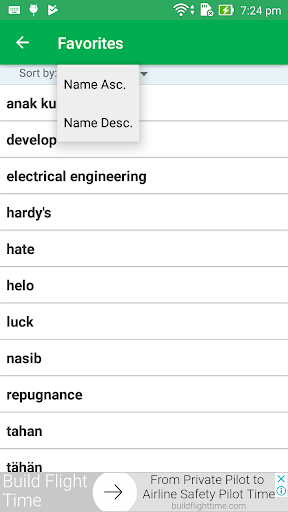 Malay English Dictionary