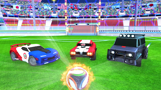 Rocket Car Ball Soccer Games