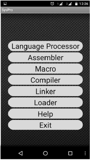 SysPro Screen 2