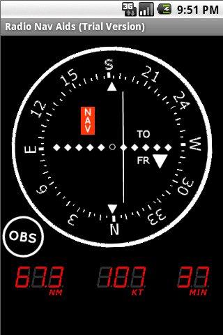 Android application Radio Nav Aids (Trial) screenshort