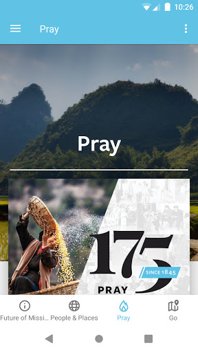 Screenshot of IMB Advance the Kingdom