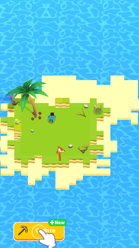 Android application Idle Survival Island screenshort
