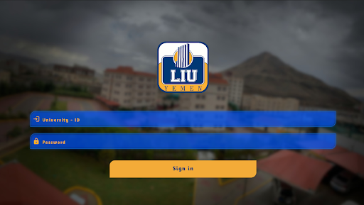 Android application LIU Student Center screenshort