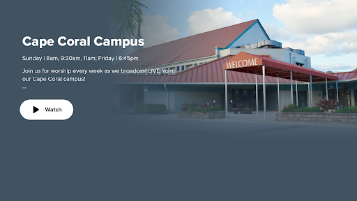 Screenshot of Grace Church App
