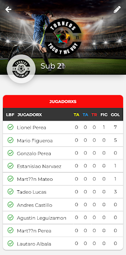 Torneos Toco y me voy Screen 2