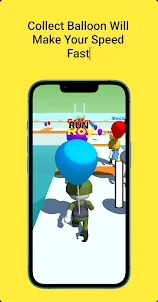 Baloon Rush 3D: Real Rush Game
