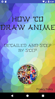 screenshot of How to draw anime step by step