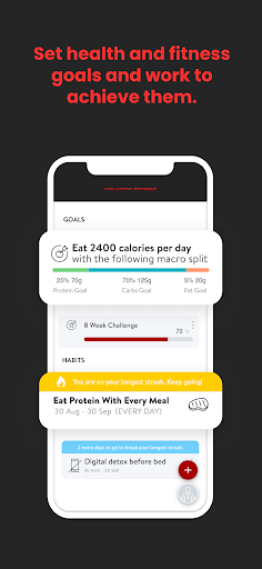 Screenshot of Volution Fitness 365