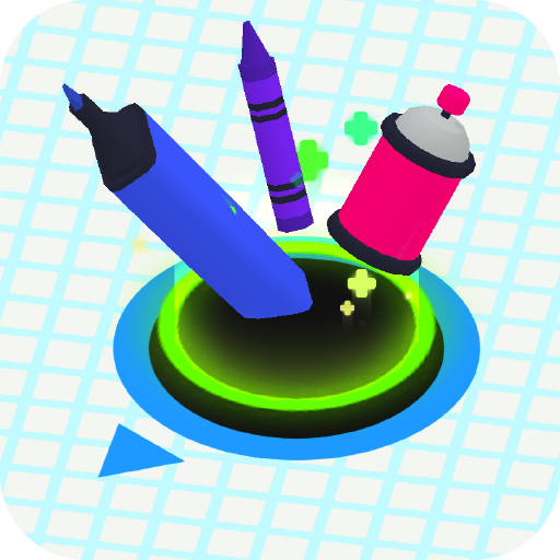 Painting Black Hole - 3D Art logo