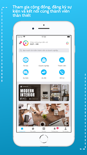 Android application BXP - Ứng dụng Hội viên screenshort