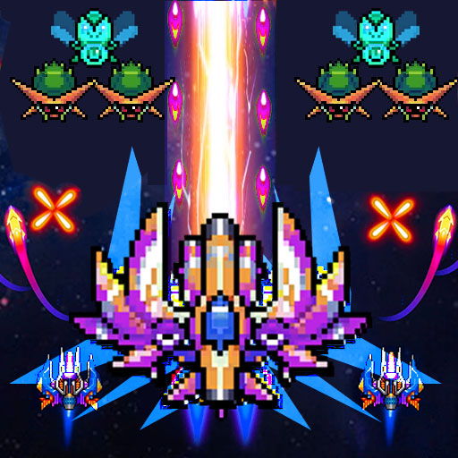 Falcon army - Space shooter logo