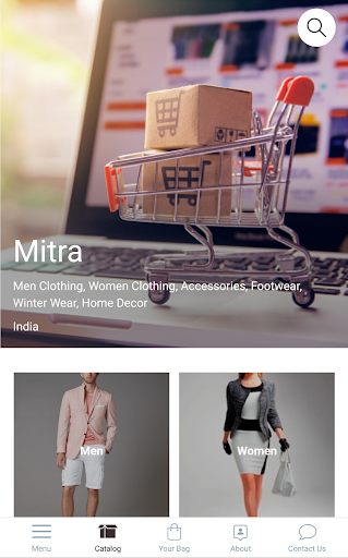 Android application Mitra screenshort