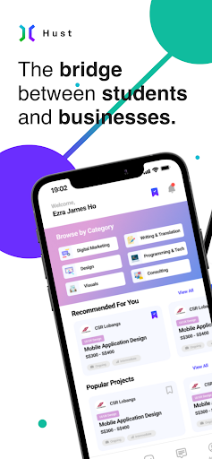 Android application Hust | Hire Tomorrow's Talent screenshort