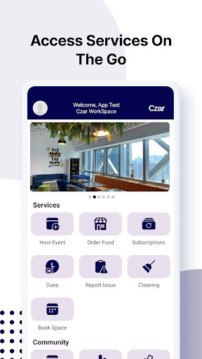 Android application Czar screenshort