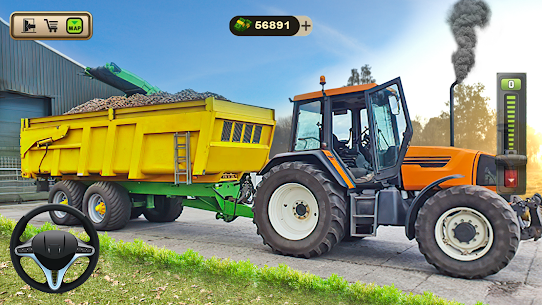 Tractor Trolley Drive Offroad Mod APK 2022 5