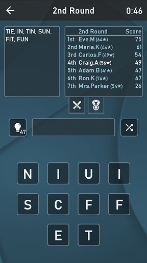 Word Battle Multiplayer 20210314.1200 APK-MOD(Unlimited Money Download) screenshots 1