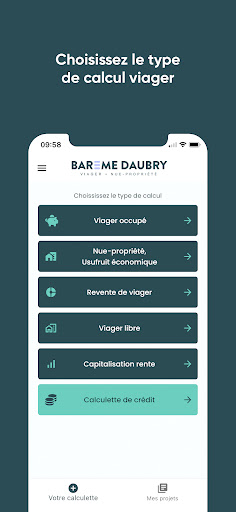 BAREME VIAGER Screen 2