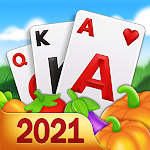 Cover Image of Скачать Solitaire Farm : Classic Tripeaks Card Games 1.1.9 APK