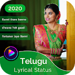 Cover Image of Download My Photo Telugu Lyrical Video Status Maker 1.1 APK