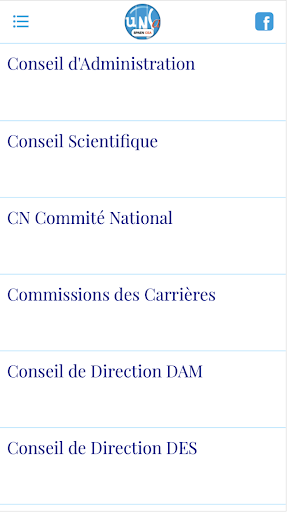 UNSA SPAEN Screen 3