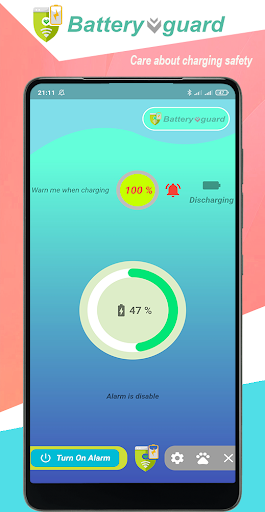 Batteryguard Full Battery Char Screen 2