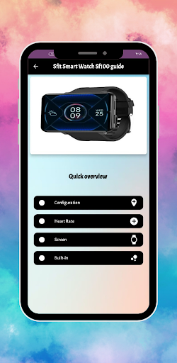 Sfit Smart Watch Sf100 guide