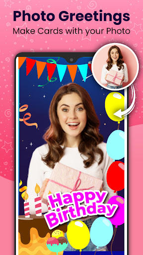 Android application Wowfie Greeting Card Maker screenshort