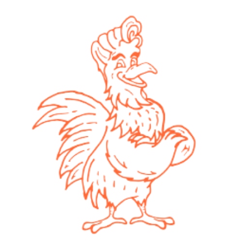 Good Lookin Rooster logo