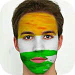 Flag Face App - Flag on Pic