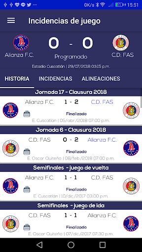 El Salvador Fútbol Screen 3