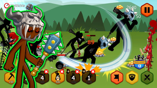 Captura de Pantalla 6 Stickman War Battle android