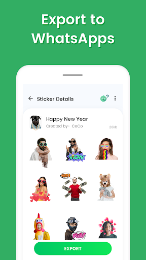 Sticker Maker - Machen Sie Aufkleber für WhatsApp-Aufkleber