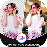 Change Photo Background with Video - Editor icon