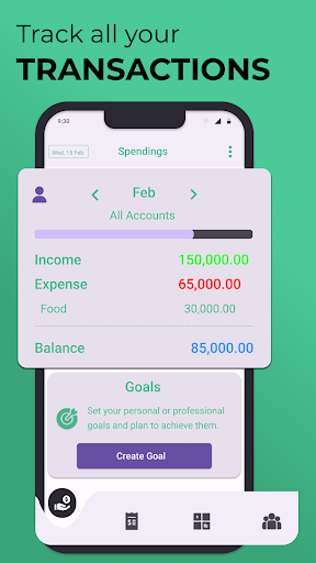 Android application Budget Planner-Expense Tracker screenshort