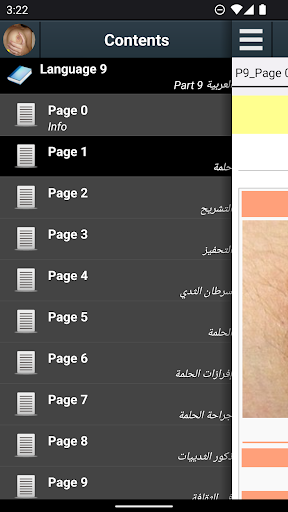 معاينة التطبيق