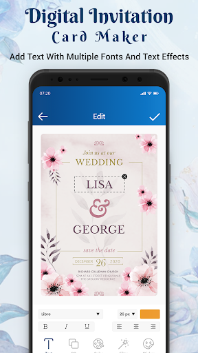 Digital Invitation Card Maker Screen 3